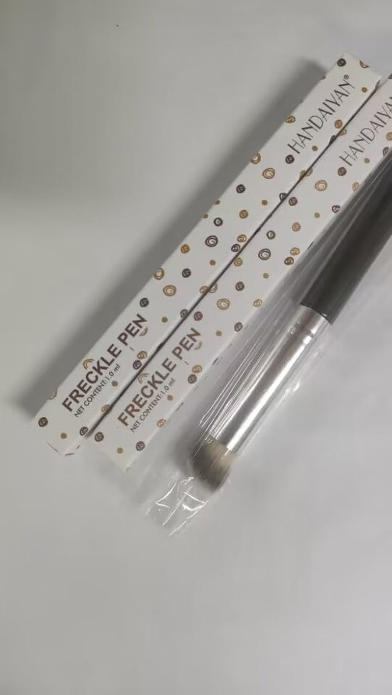 Freckle Pen,Freckle Makeup Pen,2 Pieces Natural Freckle Pen,Natural Lifelike Freckle Makeup Pen,Freckle Pen Makeup,Fake Freckle Makeup Pen,Freckle Color Pen,Freckle Pen Set,Magic Freckle Color Pen