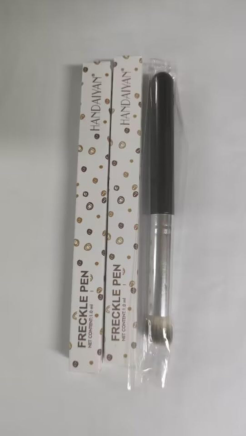 Freckle Pen,Freckle Makeup Pen,2 Pieces Natural Freckle Pen,Natural Lifelike Freckle Makeup Pen,Freckle Pen Makeup,Fake Freckle Makeup Pen,Freckle Color Pen,Freckle Pen Set,Magic Freckle Color Pen