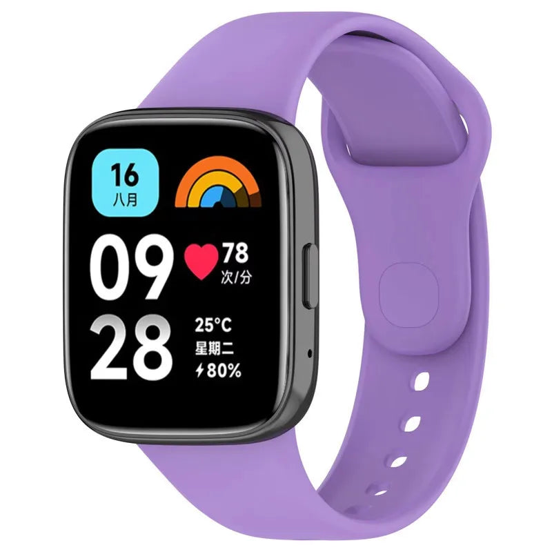 Silicone Strap+Case for Xiaomi Redmi Watch 3 Active band smartwatch Accessories Sport Bracelet For Redmi watch3 Active/Lite Case
