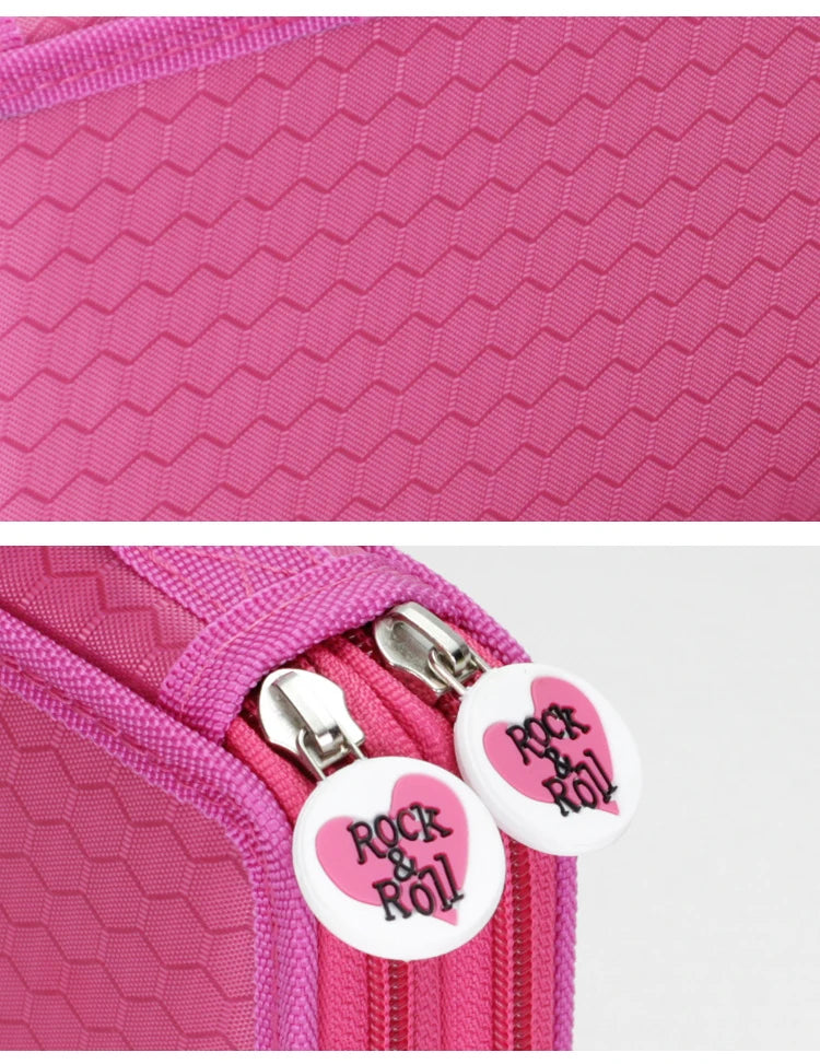 32/48/72 Holes Pencil Case for Colored Pencils Multifunction Large Capacity Art Drawing Pen Storage Bag School Stationery