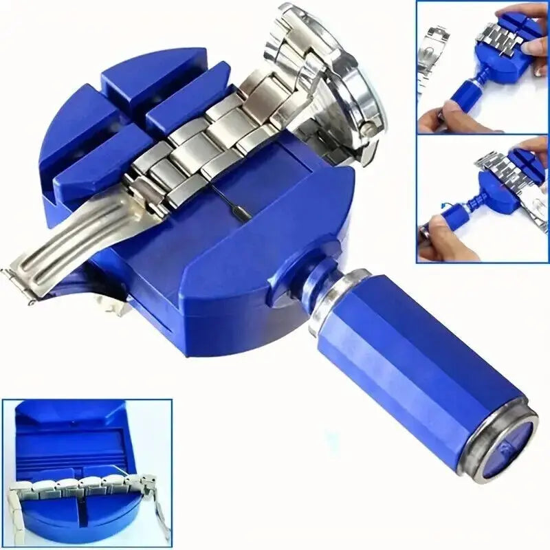 147pcs Watch Repair Kit Watchmaker Back Case Remover Opener Link Pin Spring Bar Case Opener Professional repair Tool set