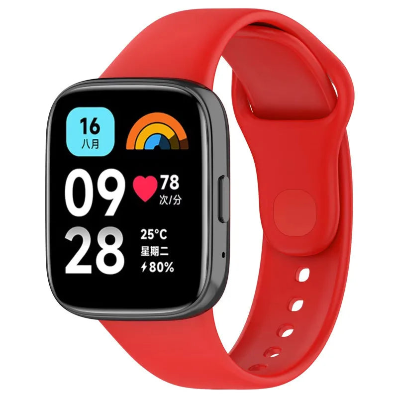 Silicone Strap+Case for Xiaomi Redmi Watch 3 Active band smartwatch Accessories Sport Bracelet For Redmi watch3 Active/Lite Case