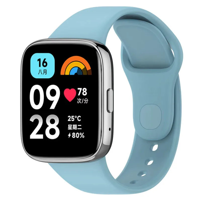 Silicone Strap+Case for Xiaomi Redmi Watch 3 Active band smartwatch Accessories Sport Bracelet For Redmi watch3 Active/Lite Case
