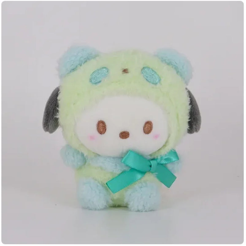 Sanrioed Kawaii Hello Kitty Kuromi Plush Doll Toys Pendant Cute Plush Keychain Bag Pendant Christmas Gifts12Cm