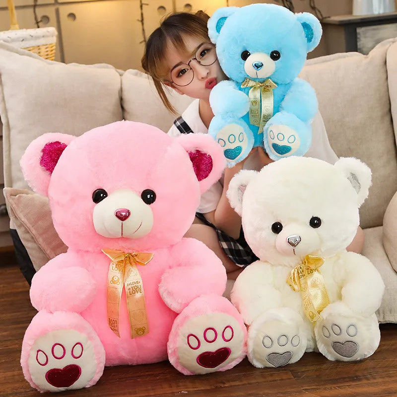 New Huggale High Quality Toy Cute Cartoon Big Teddy Bear Plush Toys Stuffed Plush Animals Bear Doll Birthday Gift for Children