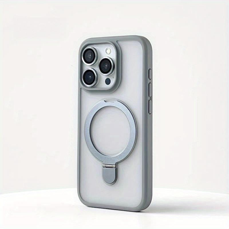 [Jyhr]Shockproof Mag Safe Case for Iphone 16 Pro Max 15 14 13 12 11 Metal Phone Holder Protector Screen Protector Smartphone Cellphone