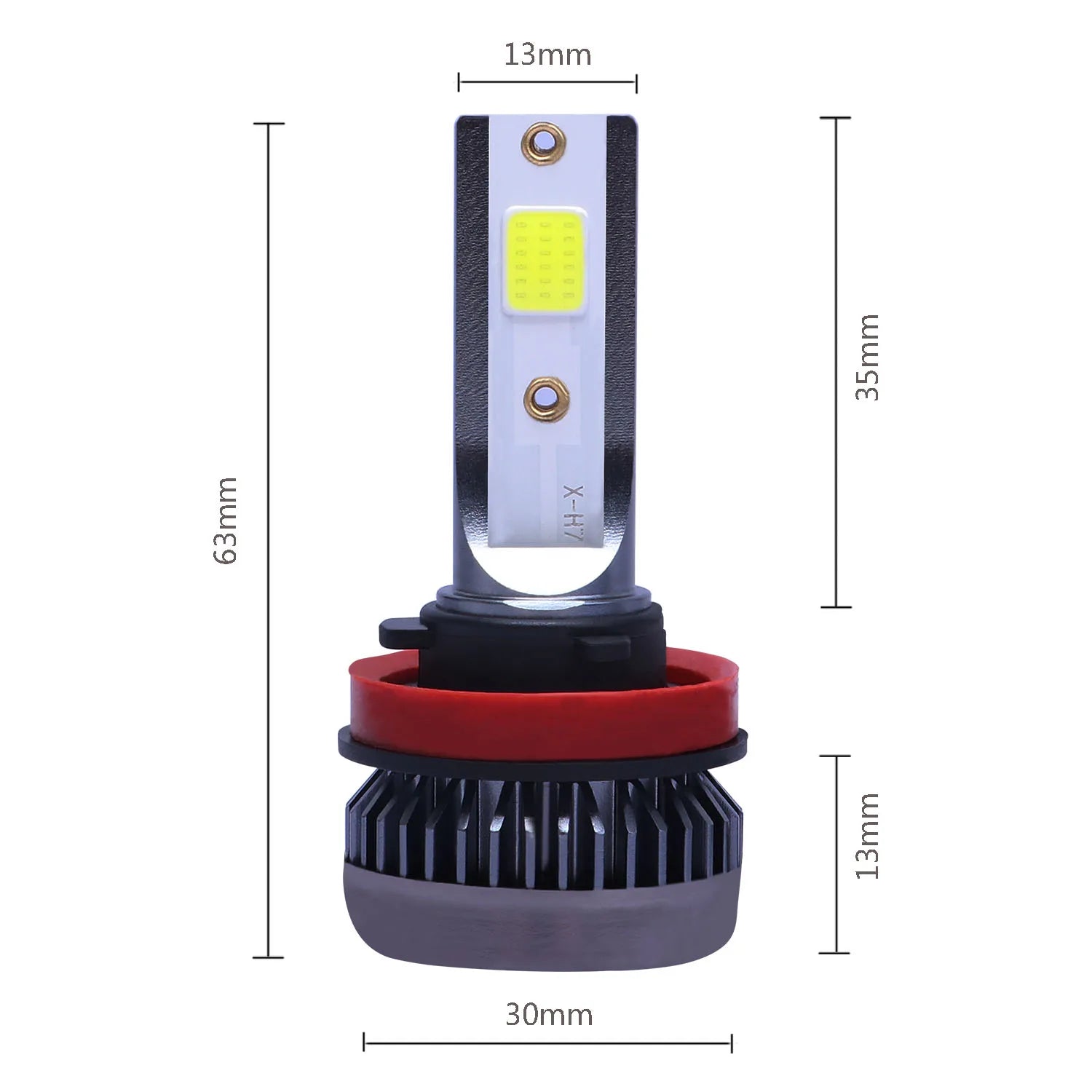2Pcs LED H4 H7 Car Headlight H1 LED Bulb H8 H11 9005 HB3 9006 HB4 9004 HB1 H3 HB5 H13 Led Lights 20000LM Turbo Lampada 12V