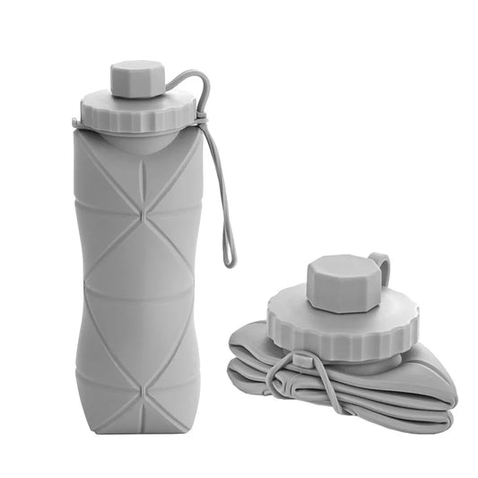New Creative Silicone Folding Water Cup Outdoor Portable and Scalable Water Cup Sports Water Bottle Travel Water Cup Handy Cup