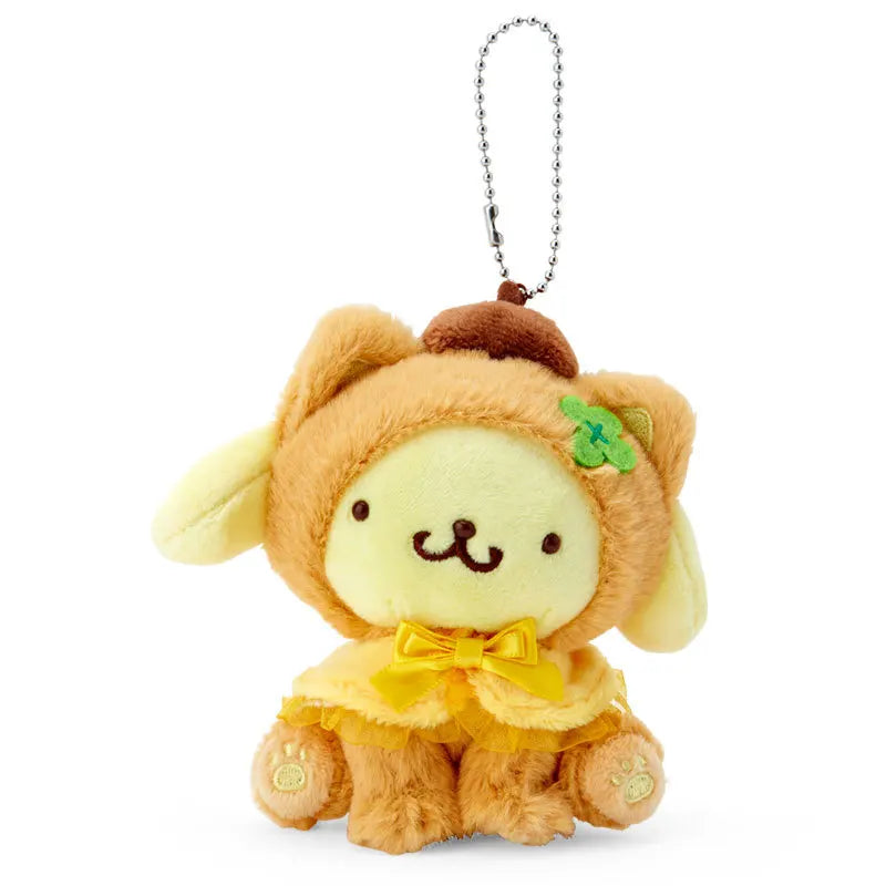 Sanrioed Kawaii Hello Kitty Kuromi Plush Doll Toys Pendant Cute Plush Keychain Bag Pendant Christmas Gifts12Cm