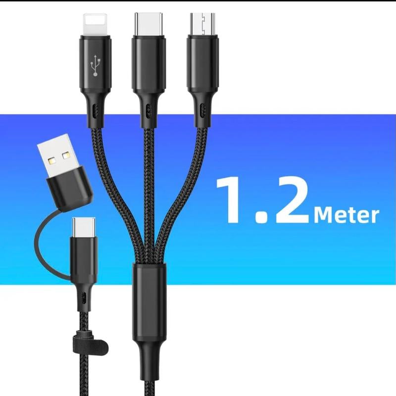 5 in 1 Rapid Charging Cord for Mobile Devices Charger