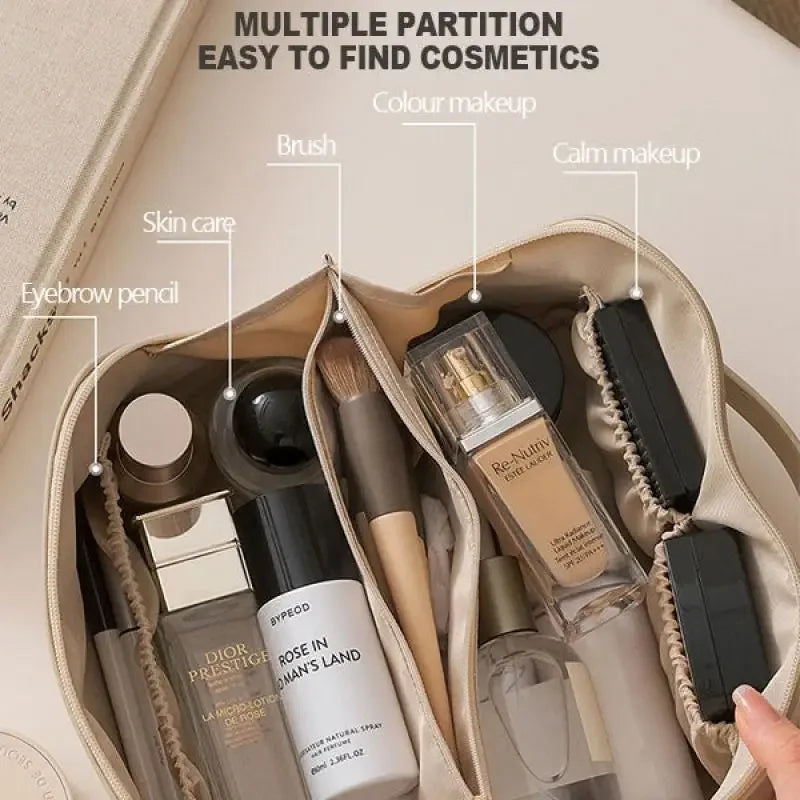Large Capacity Travel Cosmetic Bag Multifunction Travel Cosmetic Bag Women Toiletries Organizer Female Storage Make up Case Tool