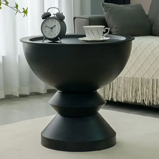 HighQuality Light Luxury Coffee Tables Living Room Furniture Bedside Table Modern Simple Large Storage Curved Shape onsale