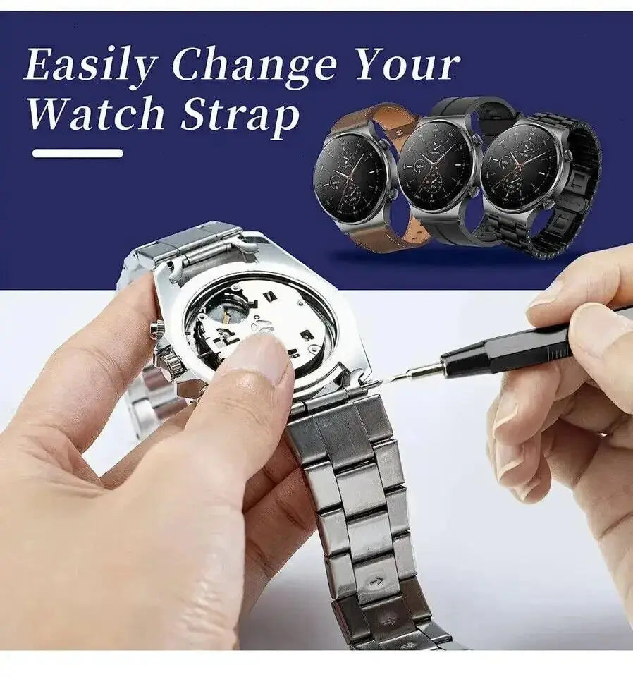147pcs Watch Repair Kit Watchmaker Back Case Remover Opener Link Pin Spring Bar Case Opener Professional repair Tool set