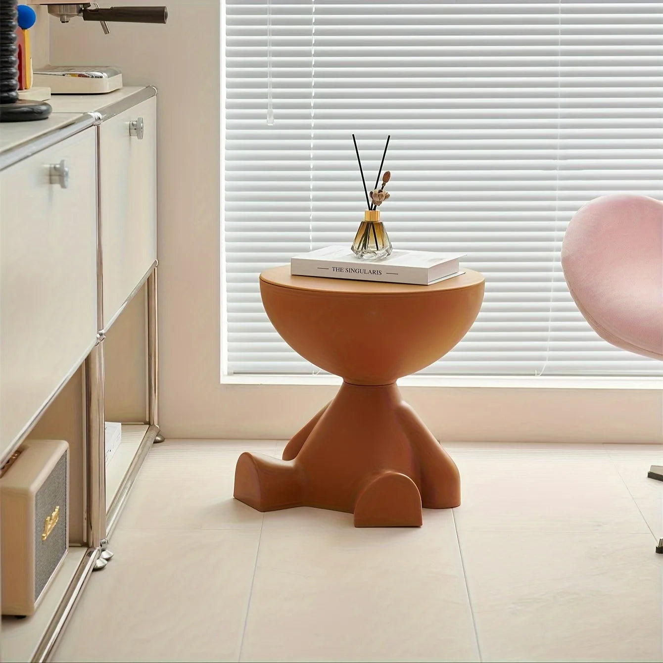 House Luxury Living Room Small Tea Table Creative Small Unit Sofa Edge Table Small Flat Head Decorative Art Corner Table