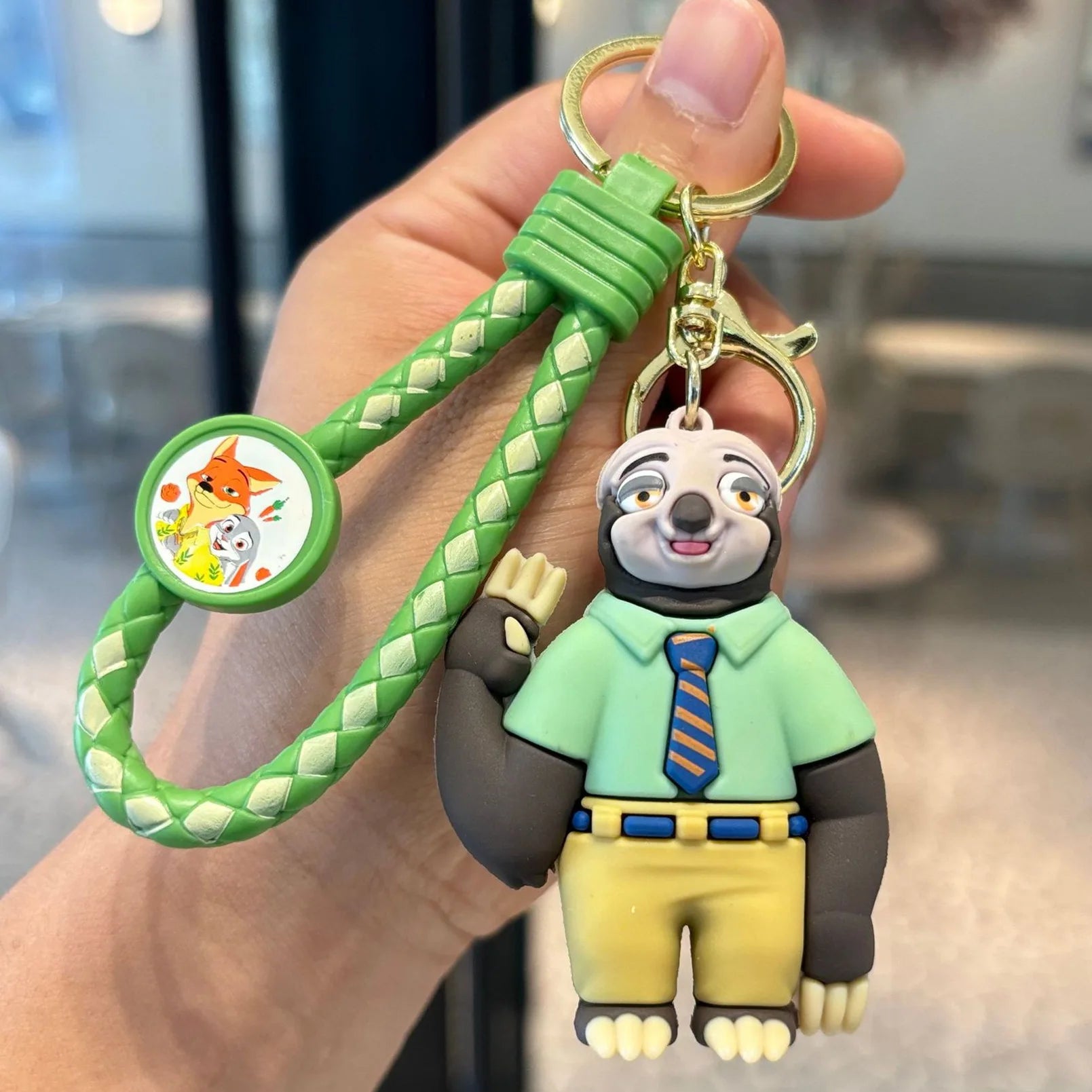 Wholesale Anime Disney Keychain Mickey Mouse Minnie Lilo & Stitch New Cartoon Keyring Key Chain Car Pendant Kids Toys Gifts