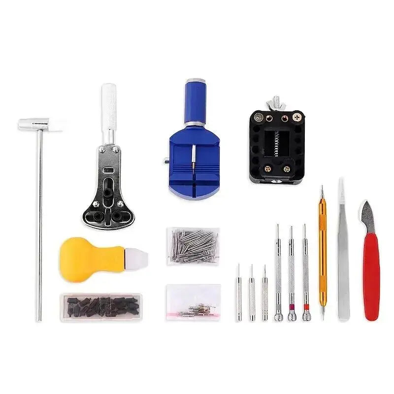 147pcs Watch Repair Kit Watchmaker Back Case Remover Opener Link Pin Spring Bar Case Opener Professional repair Tool set