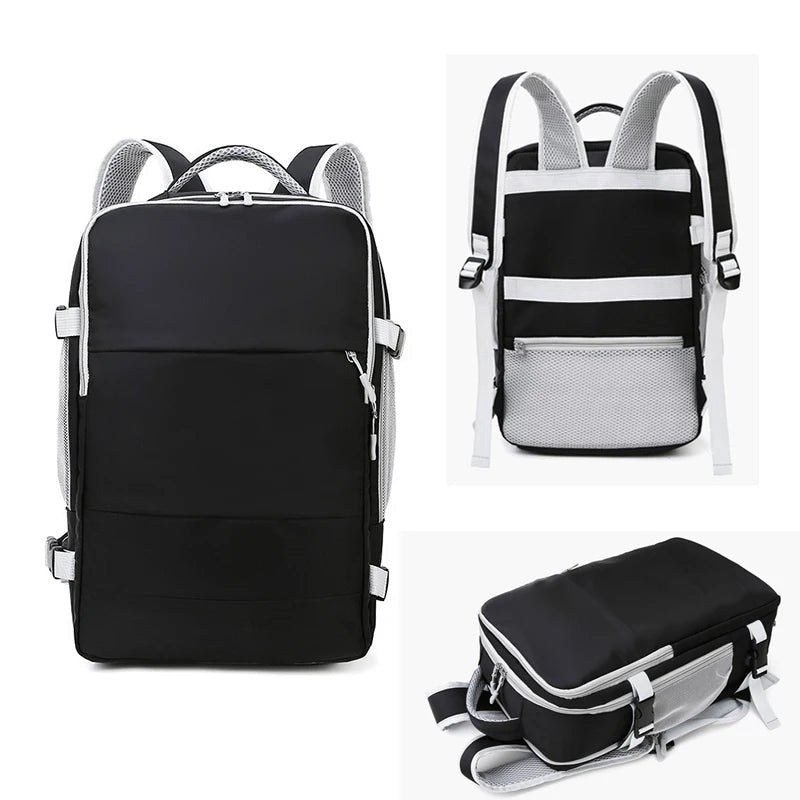 Large Capacity Backpack Waterproof Travel Bag Multi-Functional Luggage Bag Unisex Fashion Laptop Backpack