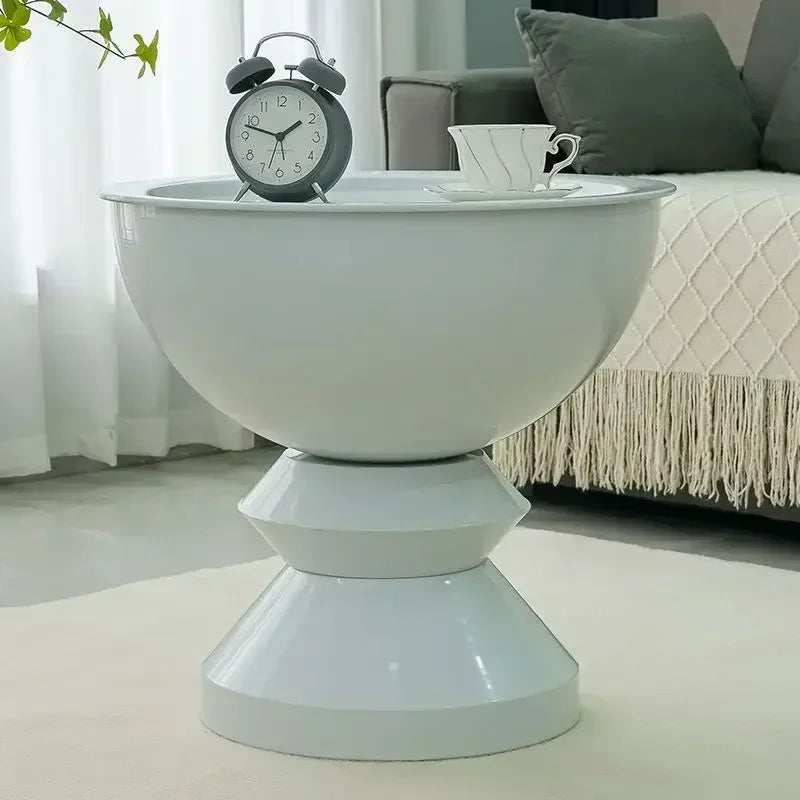HighQuality Light Luxury Coffee Tables Living Room Furniture Bedside Table Modern Simple Large Storage Curved Shape onsale