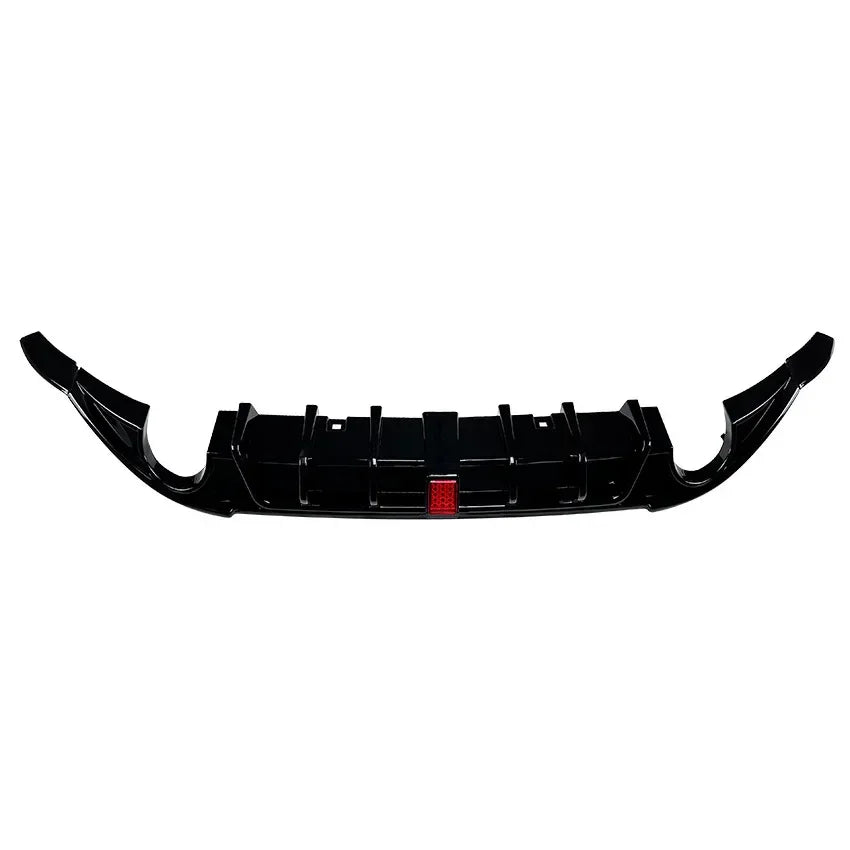 For VW Golf 7 MK7 Standard MK7 GTI GTD 2013 to 2017 Hatchback Car Rear Bumper Diffuser Splitter Spoiler with Brake LED Body Kit