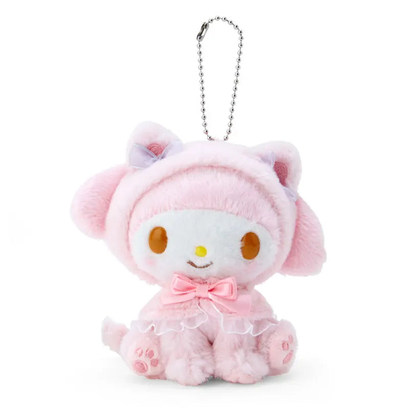 Sanrioed Kawaii Hello Kitty Kuromi Plush Doll Toys Pendant Cute Plush Keychain Bag Pendant Christmas Gifts12Cm