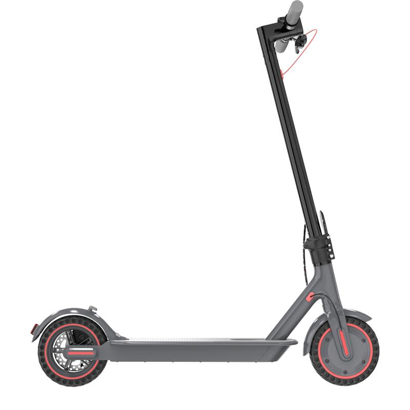 [Commuter Tools]D8 Electeic Scooter for Adults 350W Foldable 36V 10.5AH LED Display 18MPH ,8.5''Solid Tire with Asphalt/Brick/Gravel Road